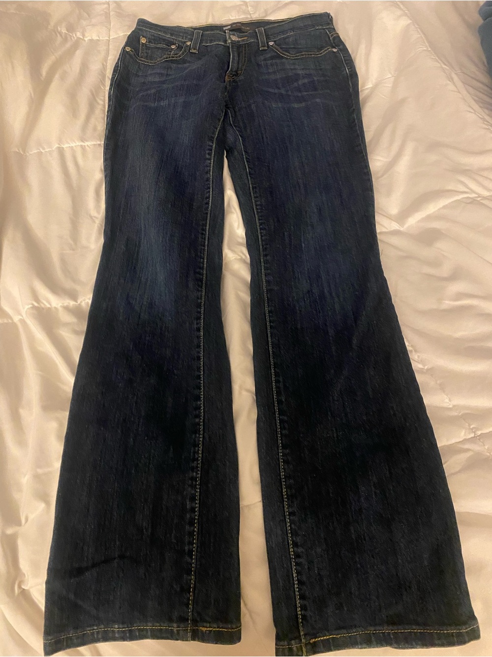 Levi's Women's Dark Blue Straight Leg Jeans